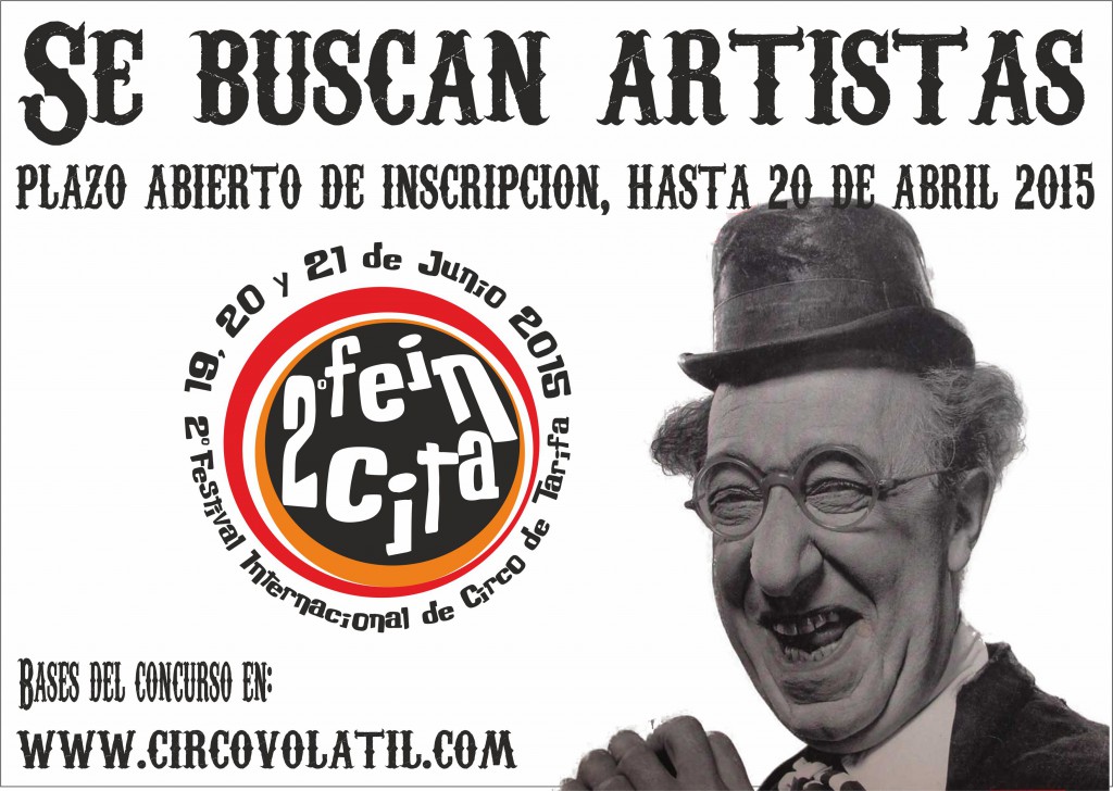 cartel se buscan artistas 2015